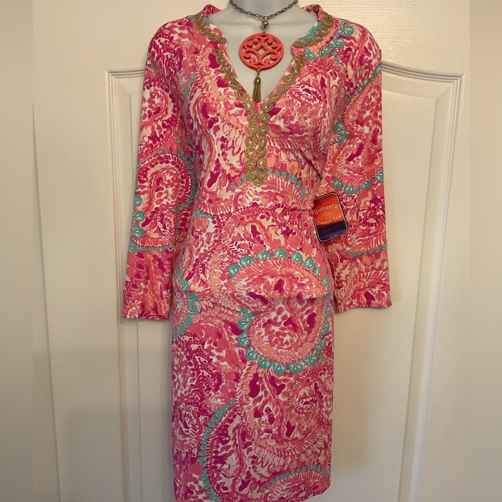 NWT Sunsets & Sweet Tea Floral Anywhere Dress